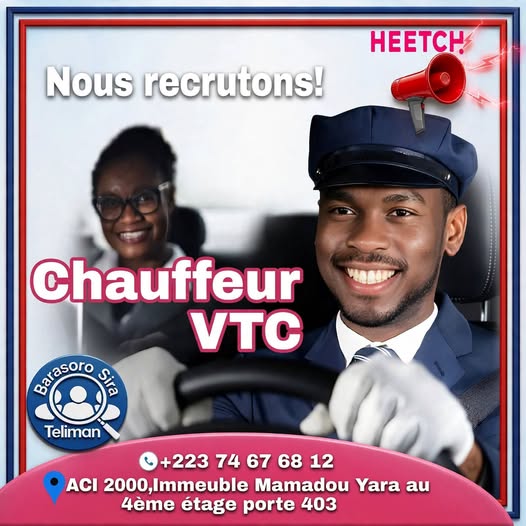 Offre d'emploi : Chauffeur VTC / Application chez Heetch