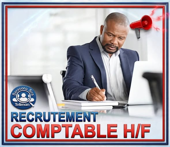 Offre d'emploi : 𝗖𝗢𝗠𝗣𝗧𝗔𝗕𝗟𝗘 𝗛/𝗙 chez 𝗘𝗖𝗢𝗦𝗔