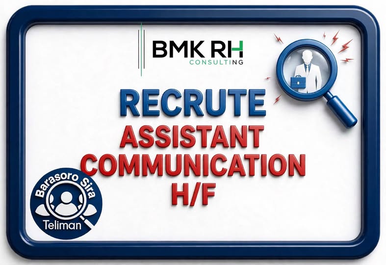 Offre d'emploi : 𝐒𝐓𝐀𝐆𝐄 — 𝐀𝐒𝐒𝐈𝐒𝐓𝐀𝐍𝐓(𝐄) 𝐂𝐎𝐌𝐌𝐔𝐍𝐈𝐂𝐀𝐓𝐈𝐎𝐍 (𝐇/𝐅) chez BMK RH